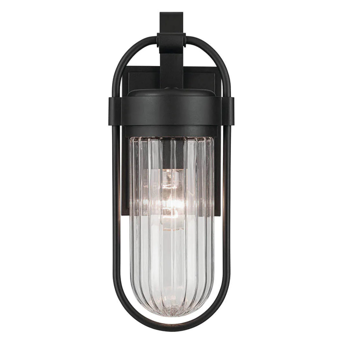 Brix Outdoor Wall Light Black - Bees Lighting