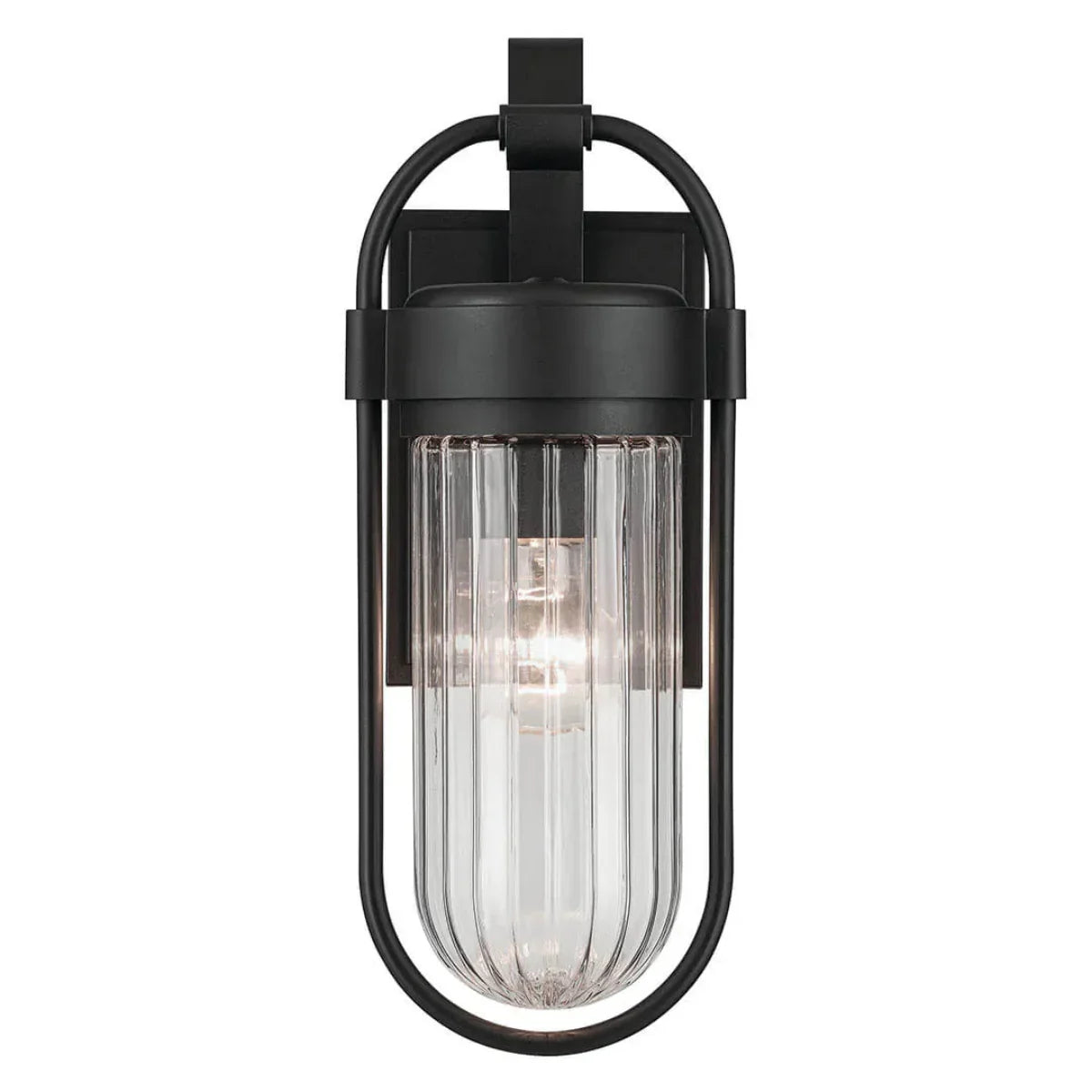 Brix Outdoor Wall Light Black - Bees Lighting