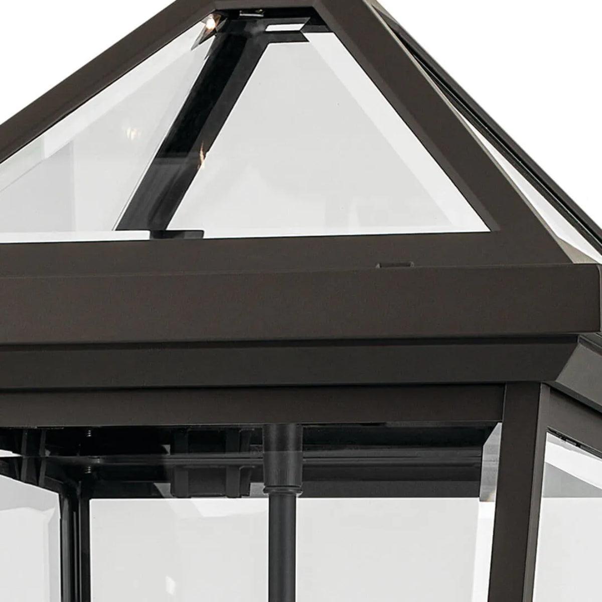 Regence 26" 2-Lights Outdoor Wall Light With Clear Beveled Glass, Bronze Finish - Bees Lighting