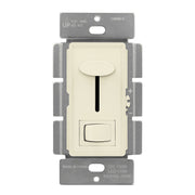 LED+ Slide Dimmer Switch, 150-Watts LED/CFL, Single Pole or 3-Way, Light Almond - Bees Lighting