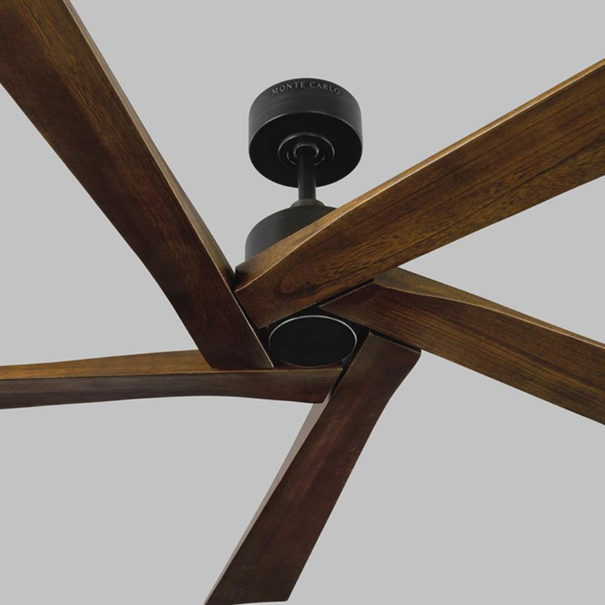 Aspen 56 Inch Aged Pewter Outdoor Ceiling Fan with Remote - Bees Lighting