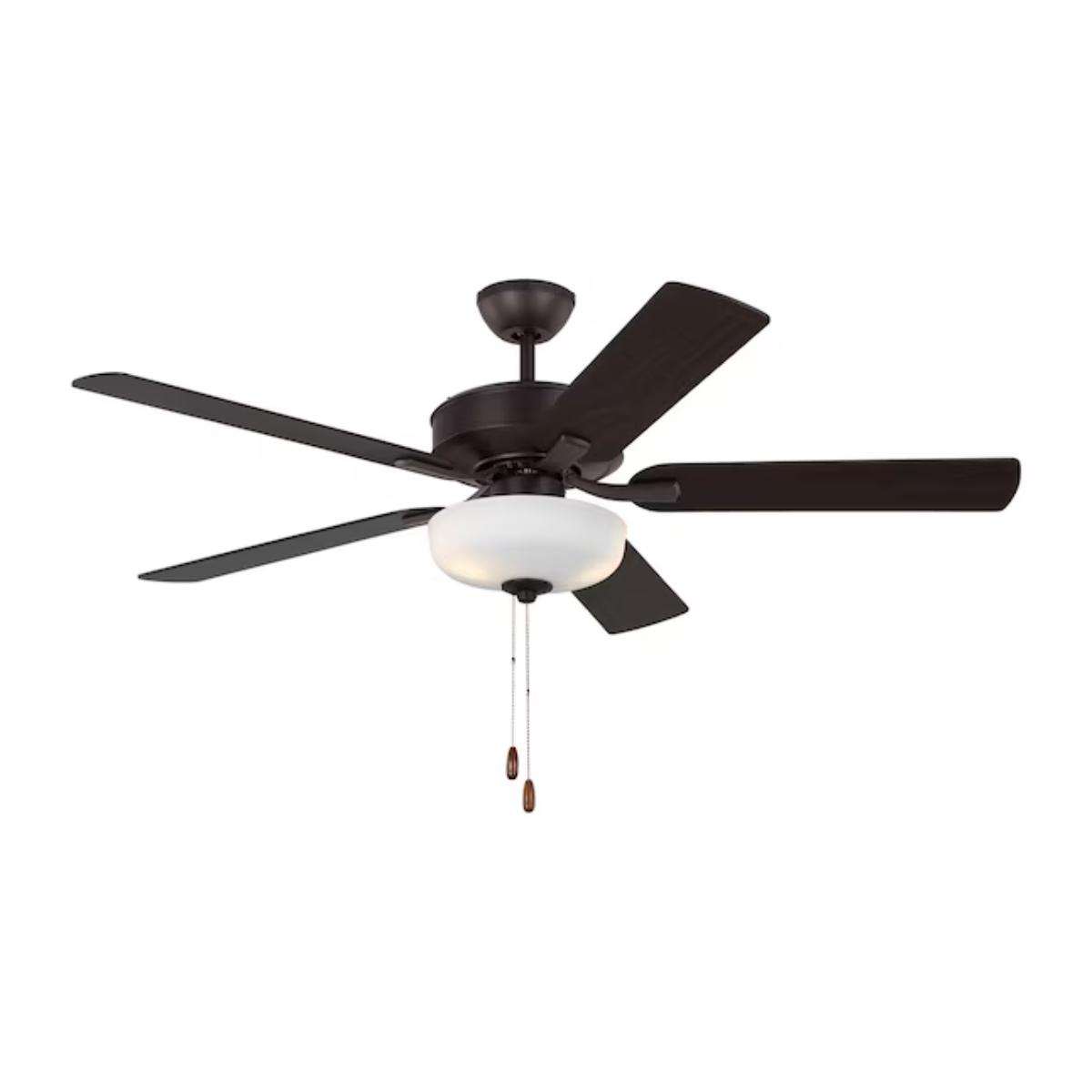 Linden 52" LED Dual Mount Ceiling Fan - Bees Lighting
