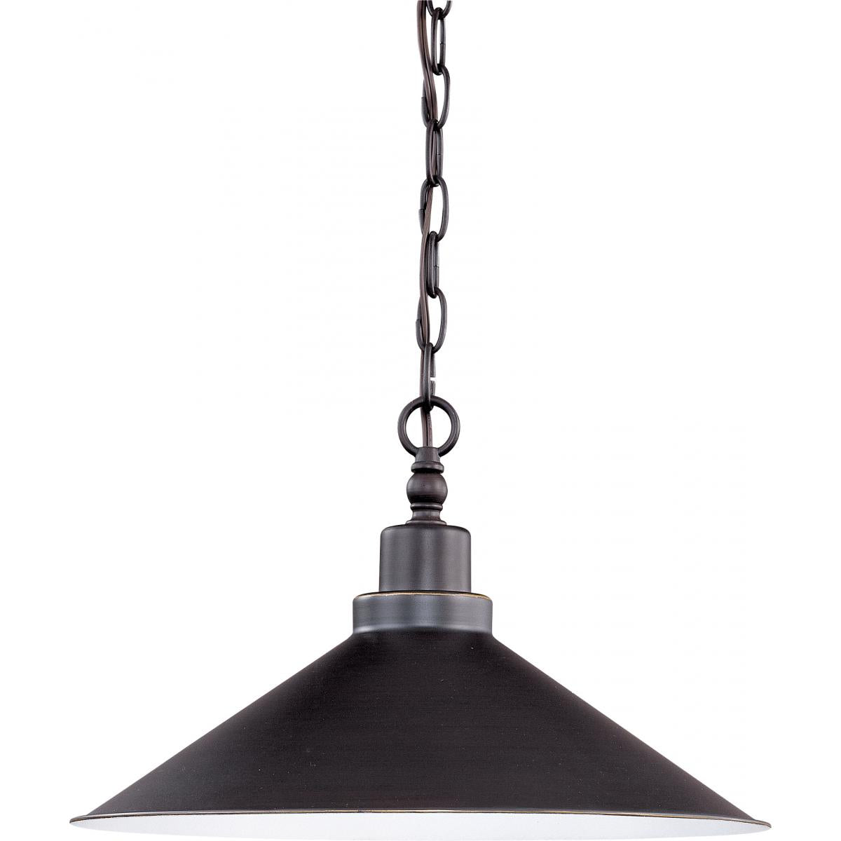 Bridgeview 16 in. Pendant Light Bronze Finish - Bees Lighting
