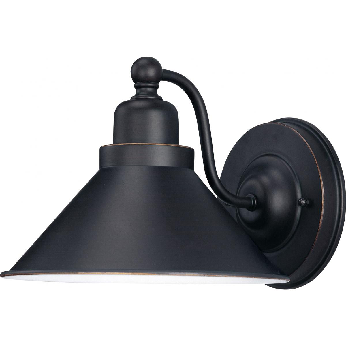 Bridgeview 9 In. Armed Sconce Bronze Finish