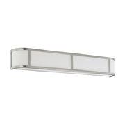 Odeon 32 in. Wall Light Silver Finish - Bees Lighting