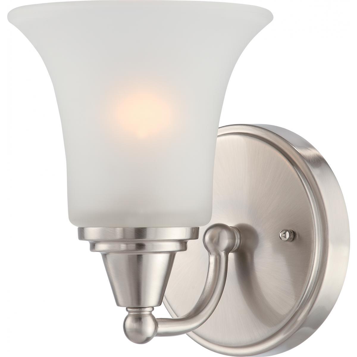 Surrey 8 In. Armed Sconce Nickel Finish