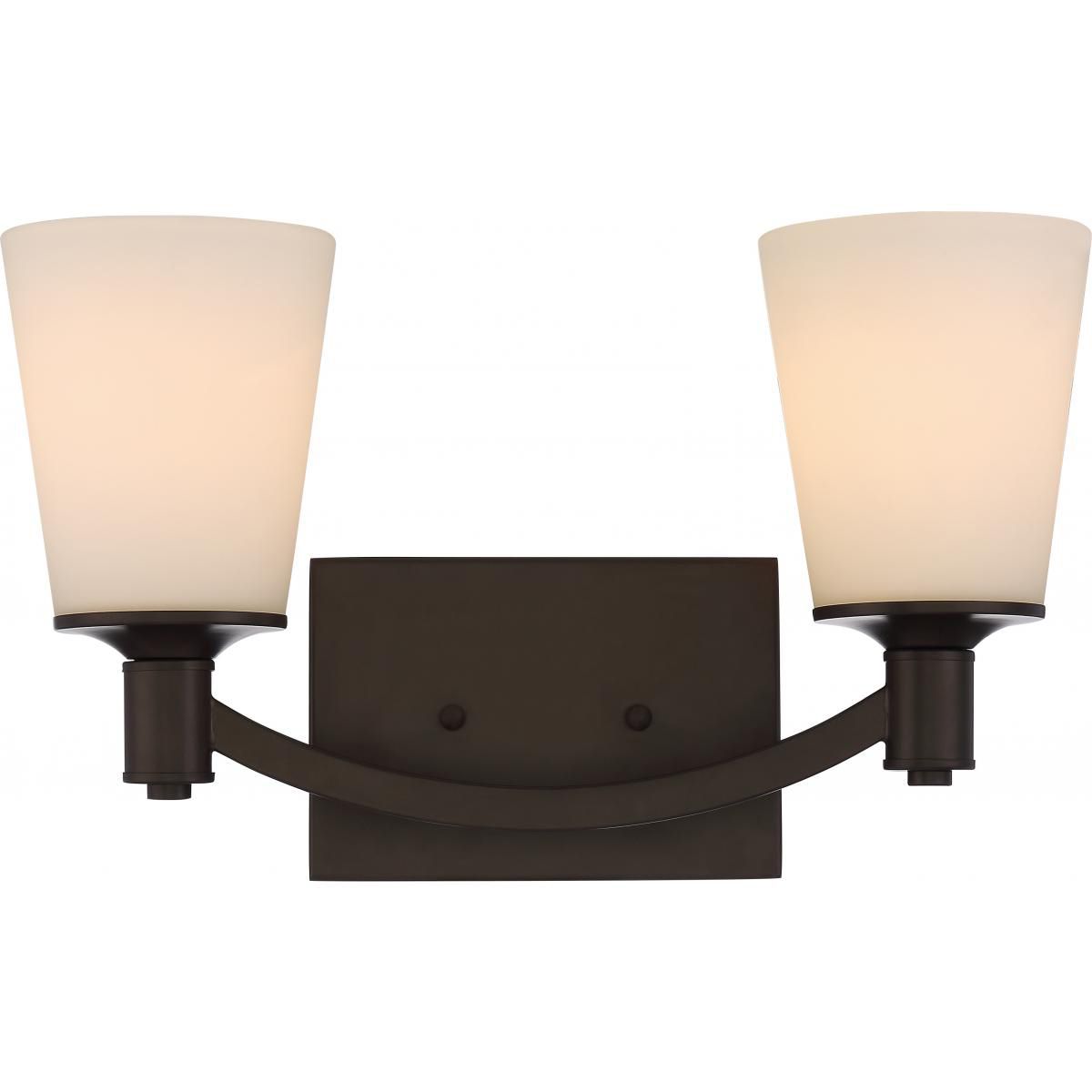 Laguna 16 in. 2 Lights Vanity Light Bronze Finish - Bees Lighting