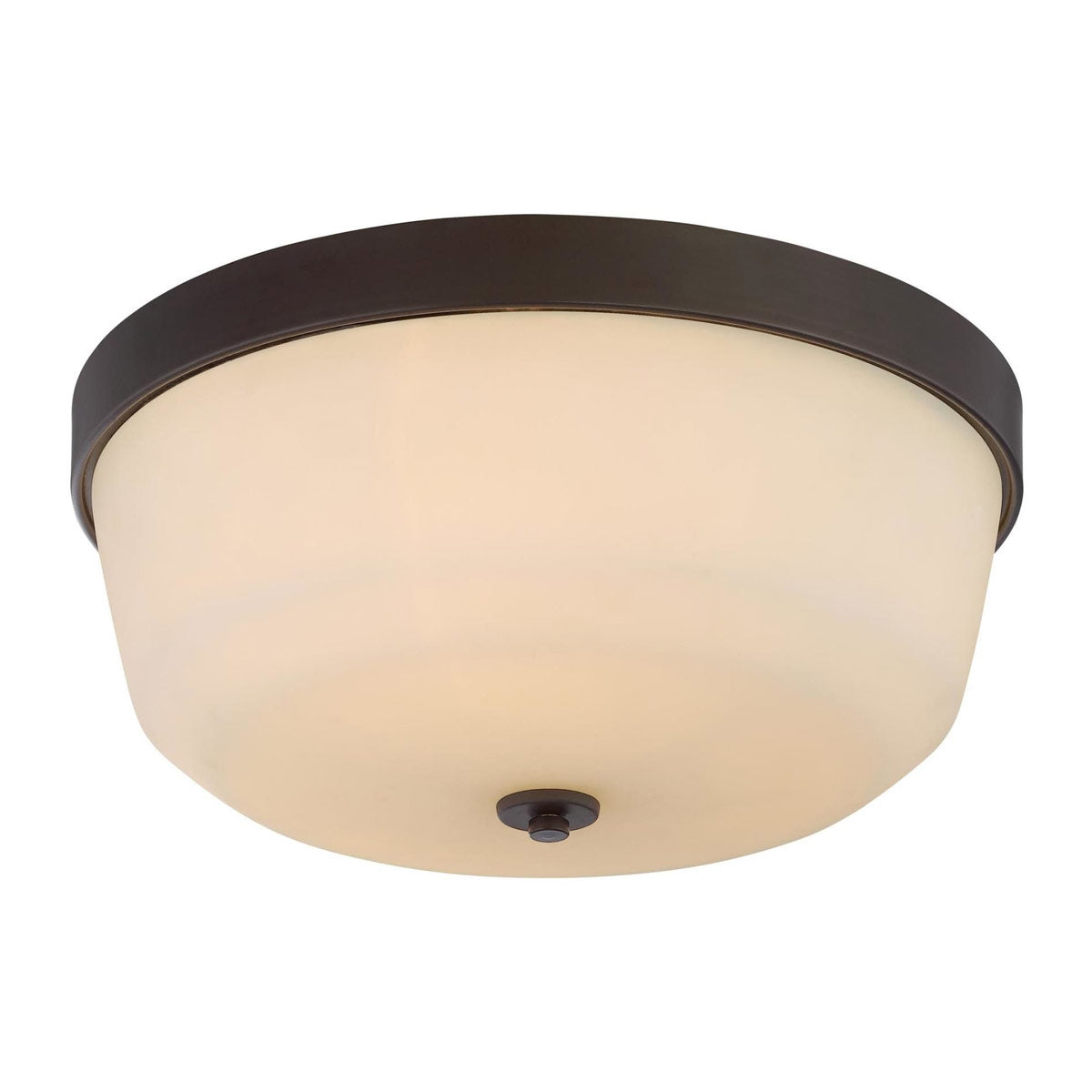 Laguna 15" 3 Lights Flush Mount, Aged Bronze Finish - Bees Lighting