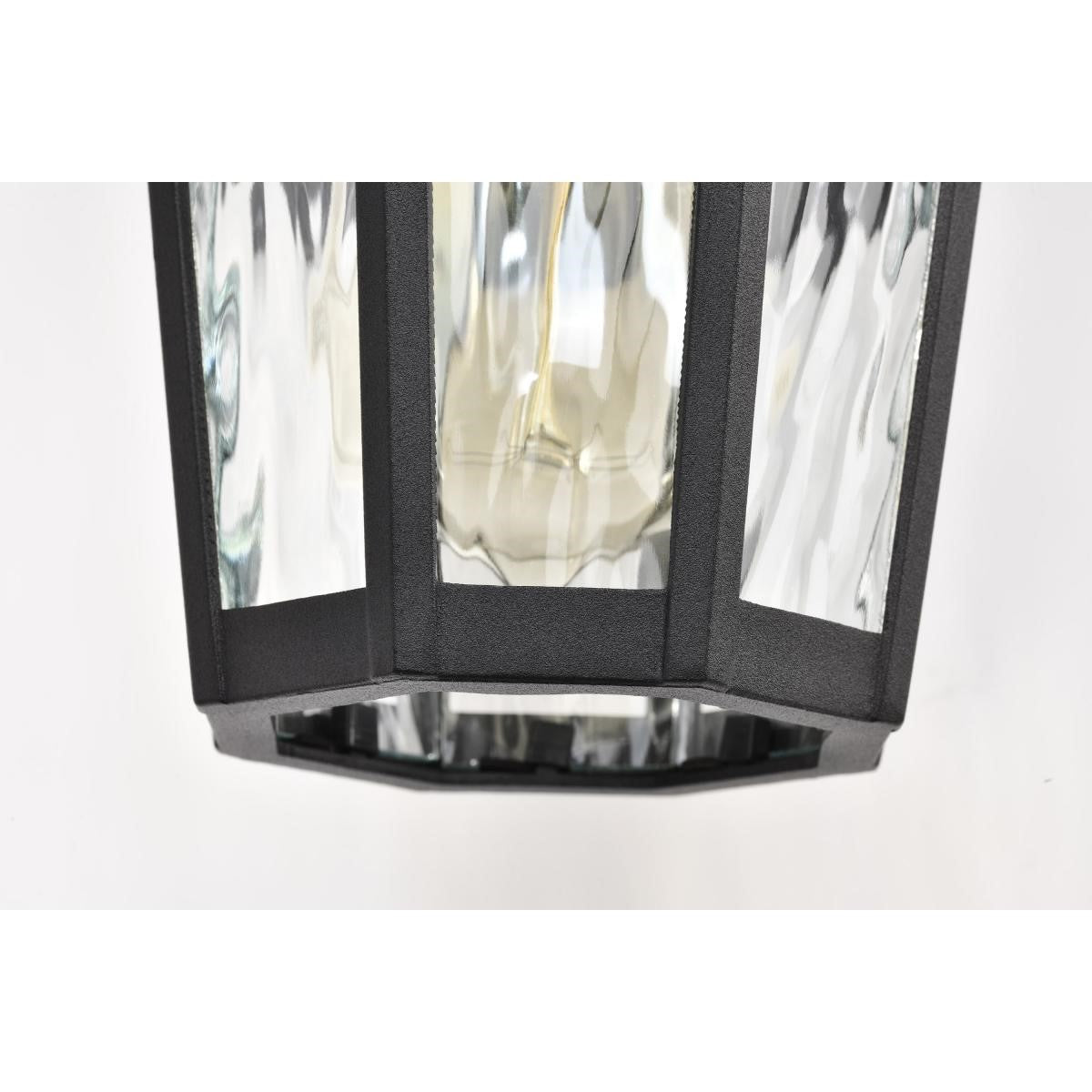 East River 12" Outdoor Wall Light, Matte Black Finish - Bees Lighting