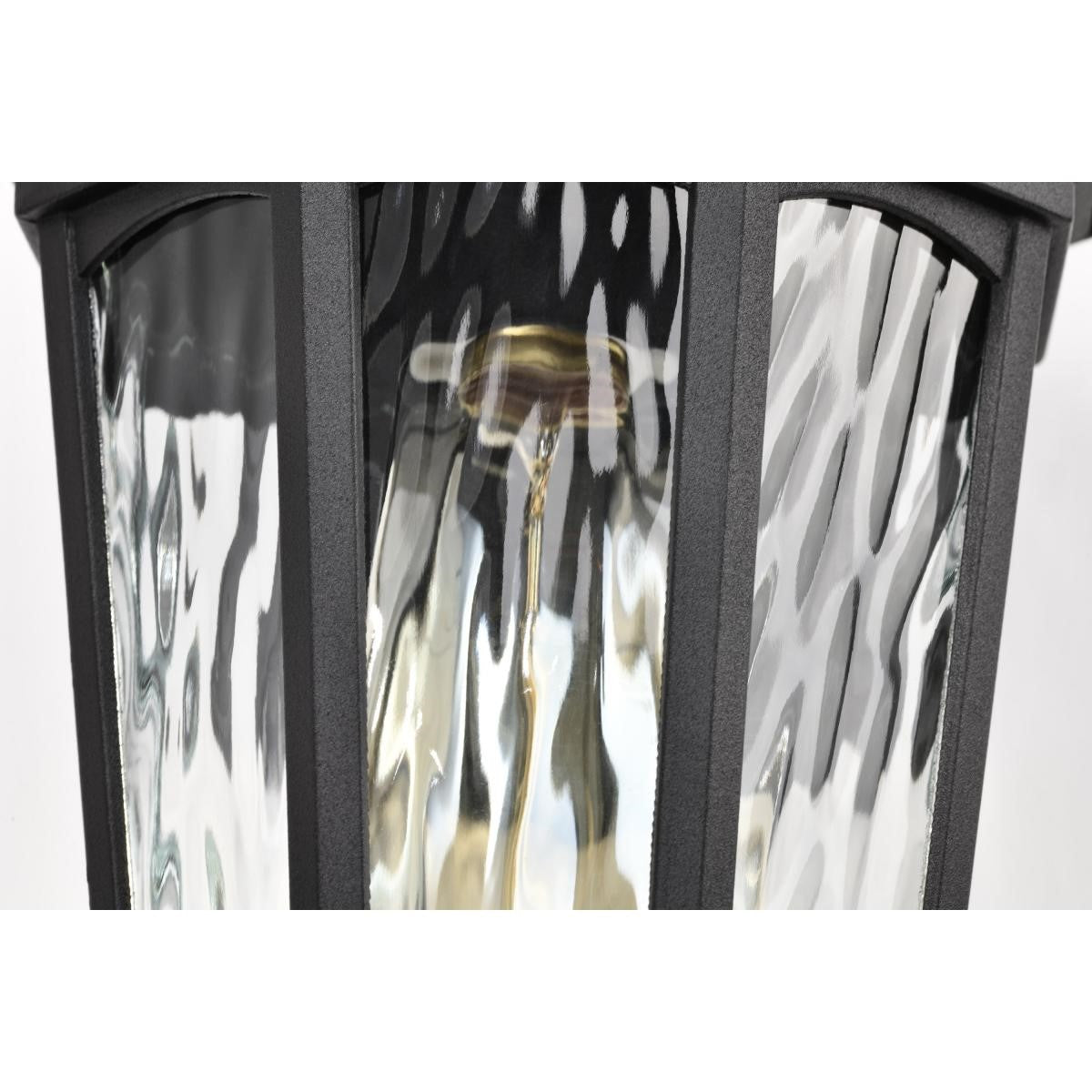 East River 12" Outdoor Wall Light, Matte Black Finish - Bees Lighting