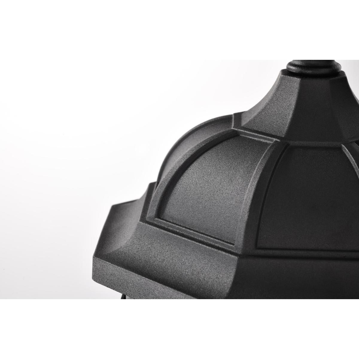 East River 16" Outdoor Wall Light, Matte Black Finish - Bees Lighting