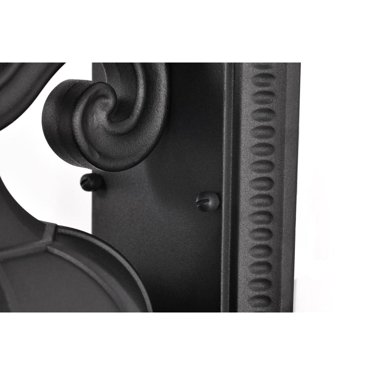 East River 16" Outdoor Wall Light, Matte Black Finish - Bees Lighting