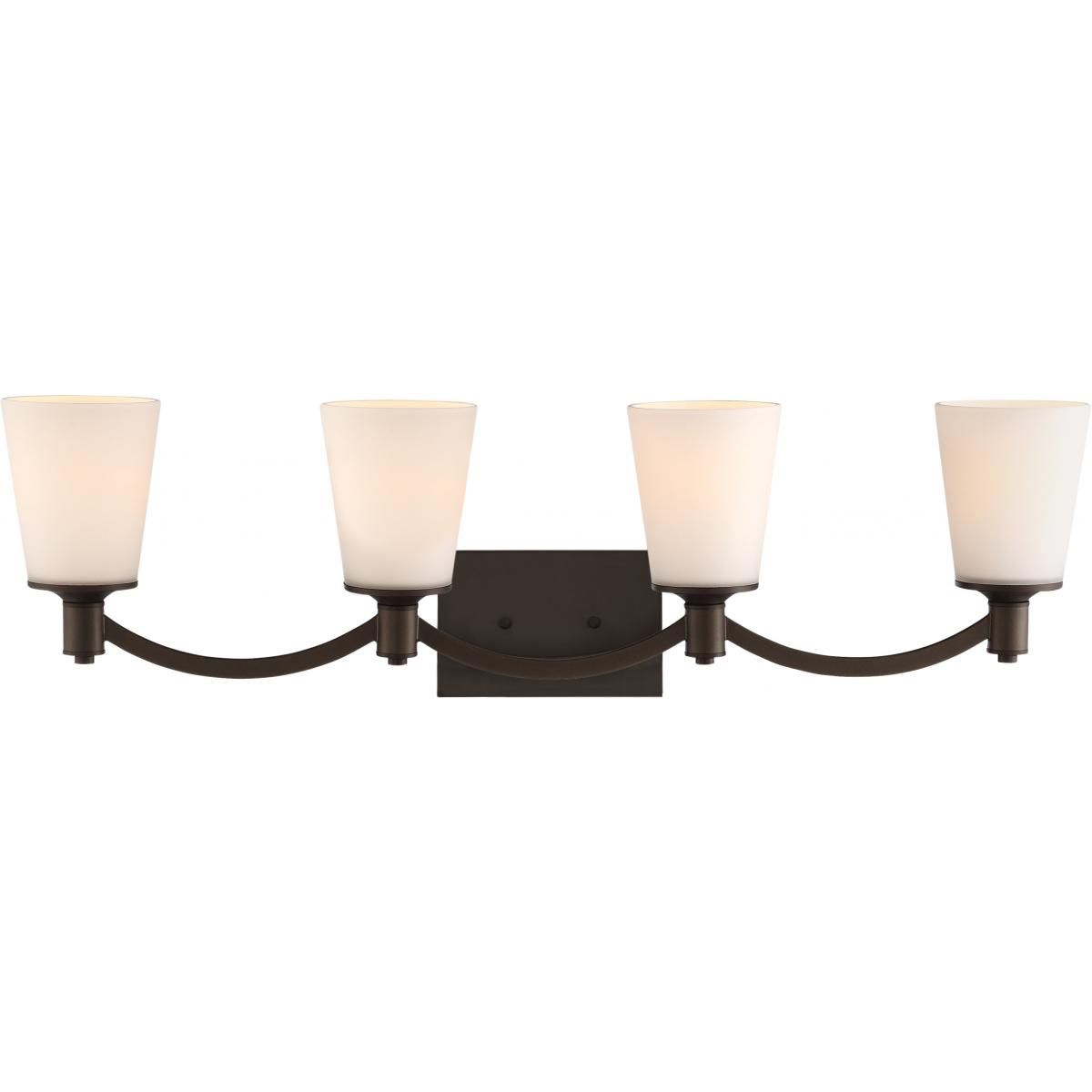 Laguna 33 in. 4 Lights Vanity Light Bronze Finish - Bees Lighting