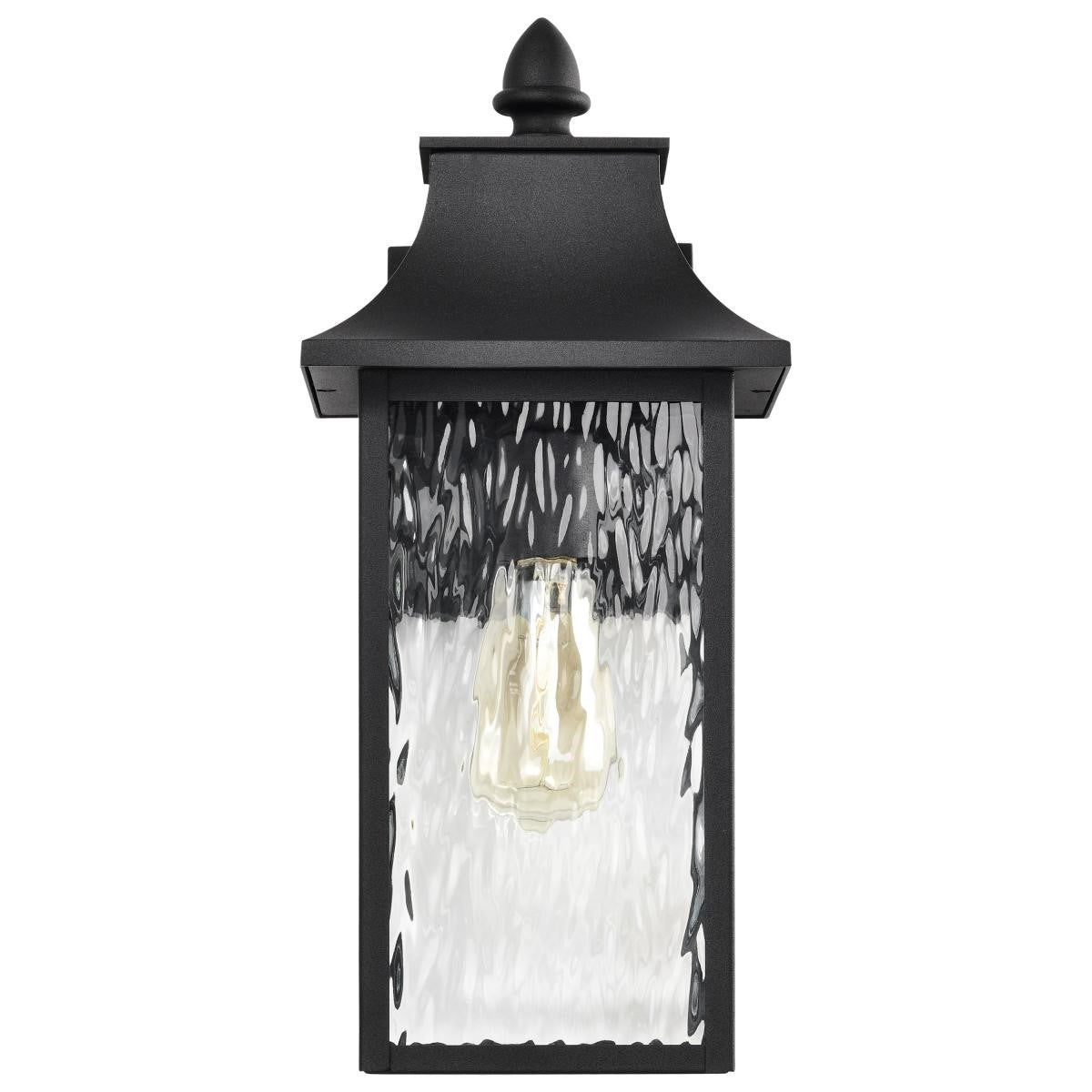 Austen 17" Outdoor Wall Light, Matte Black Finish - Bees Lighting