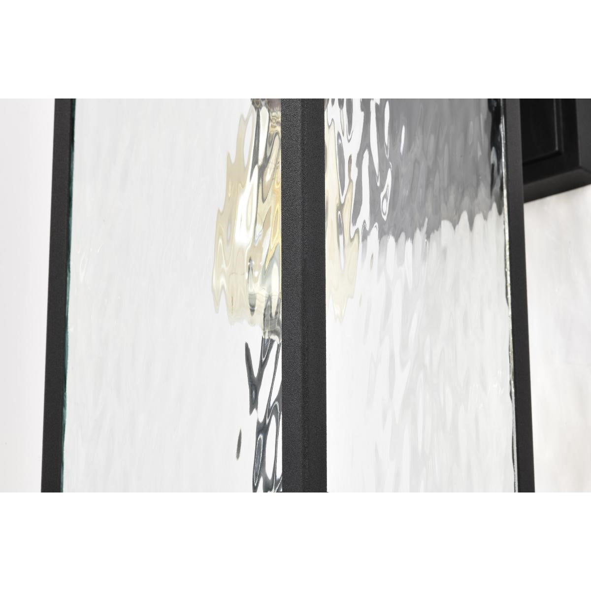 Austen 17" Outdoor Wall Light, Matte Black Finish - Bees Lighting
