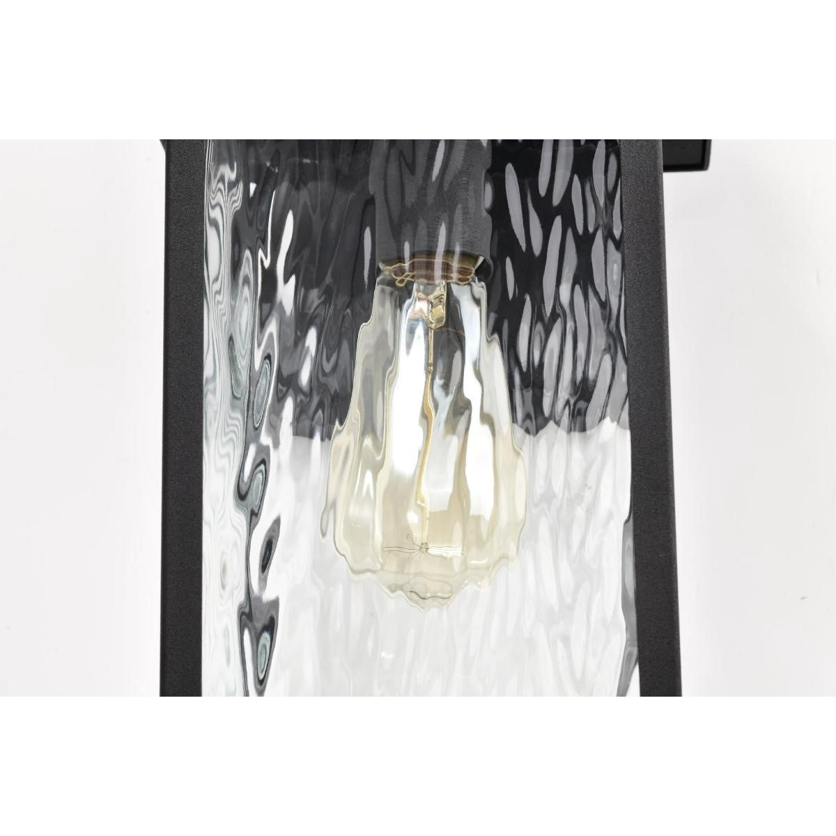 Austen 17" Outdoor Wall Light, Matte Black Finish - Bees Lighting