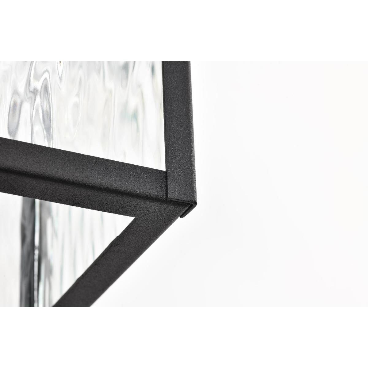 Austen 17" Outdoor Wall Light, Matte Black Finish - Bees Lighting