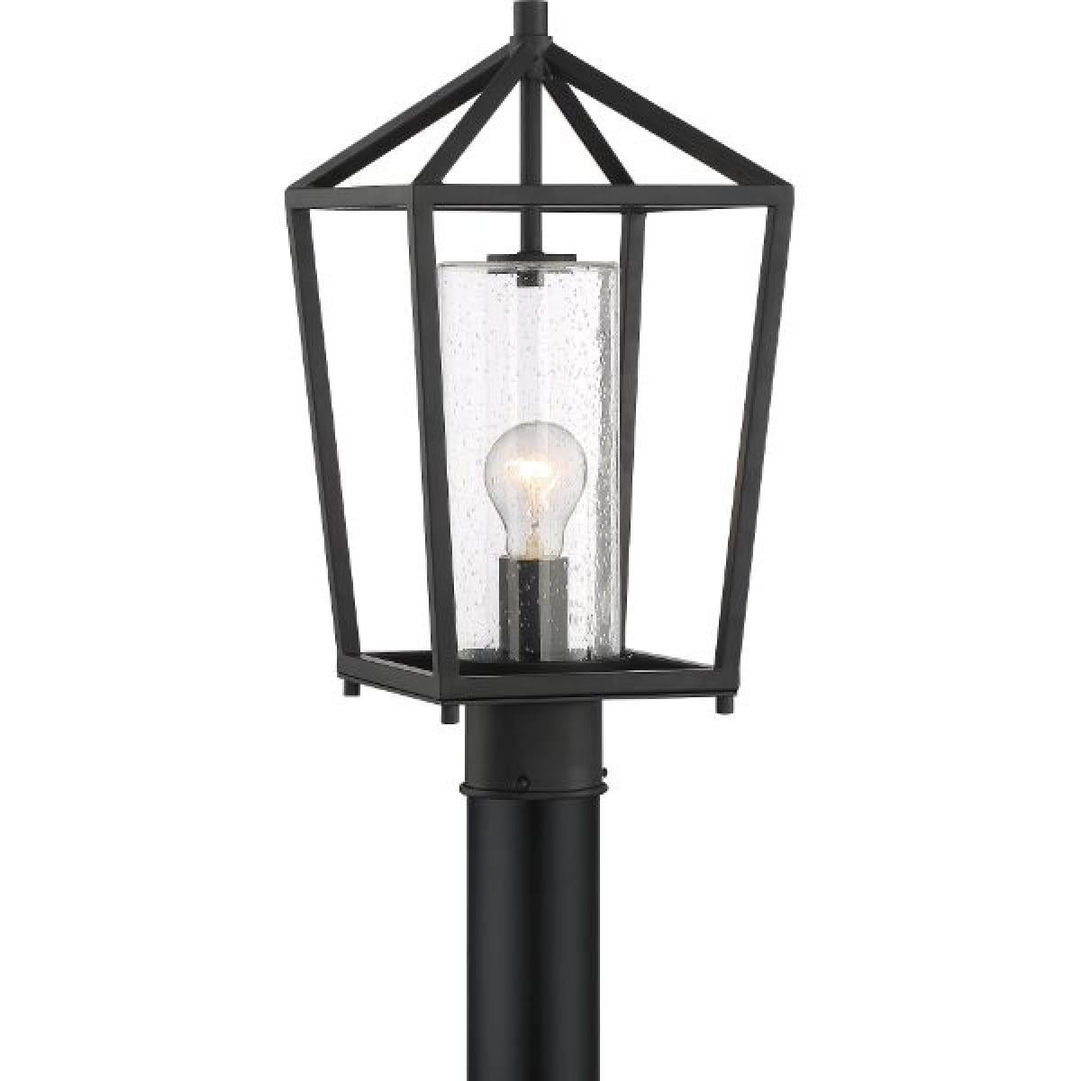 Hopewell 18 In. Lantern Head Black finish