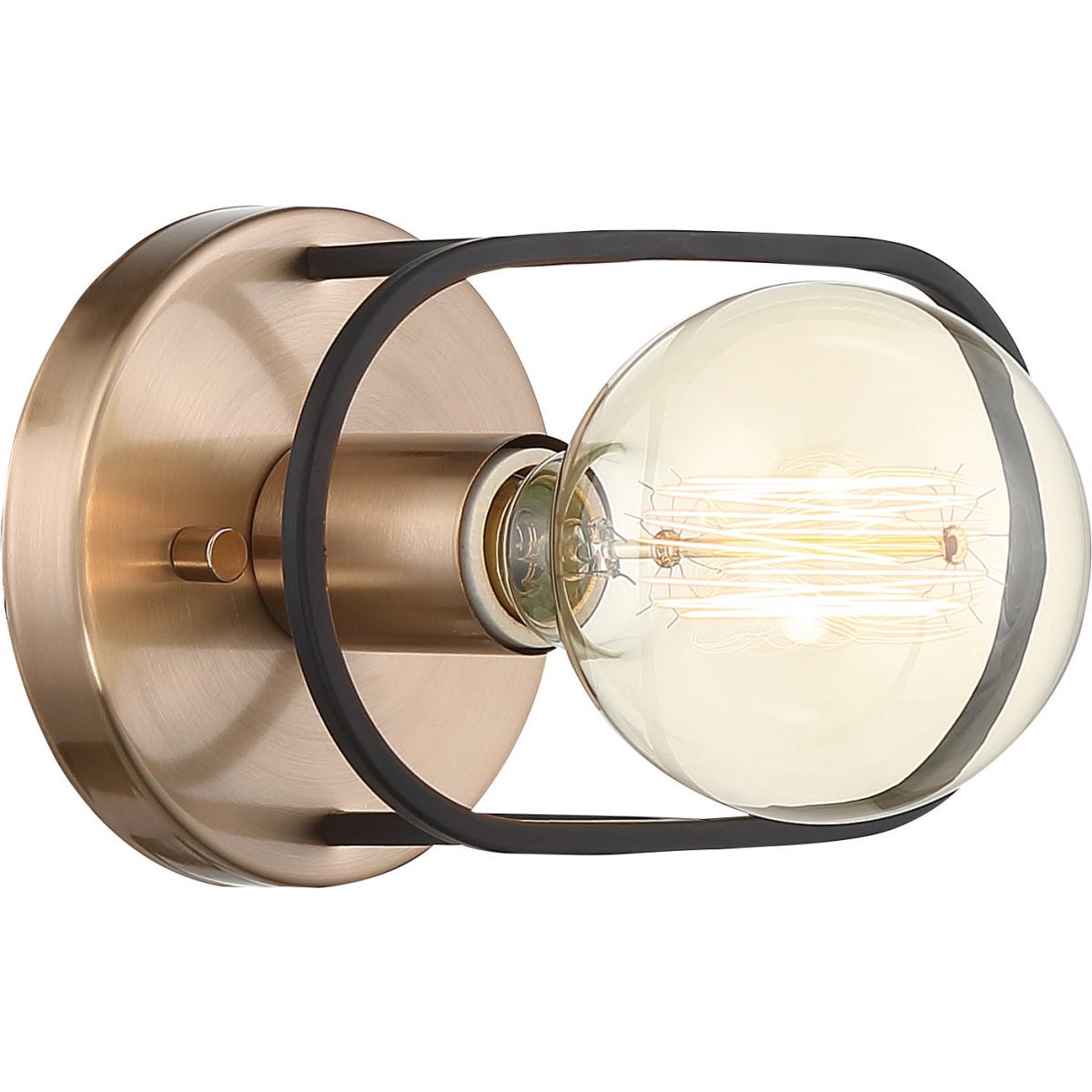 Chassis 8 In. Armed Sconce Brass Finish