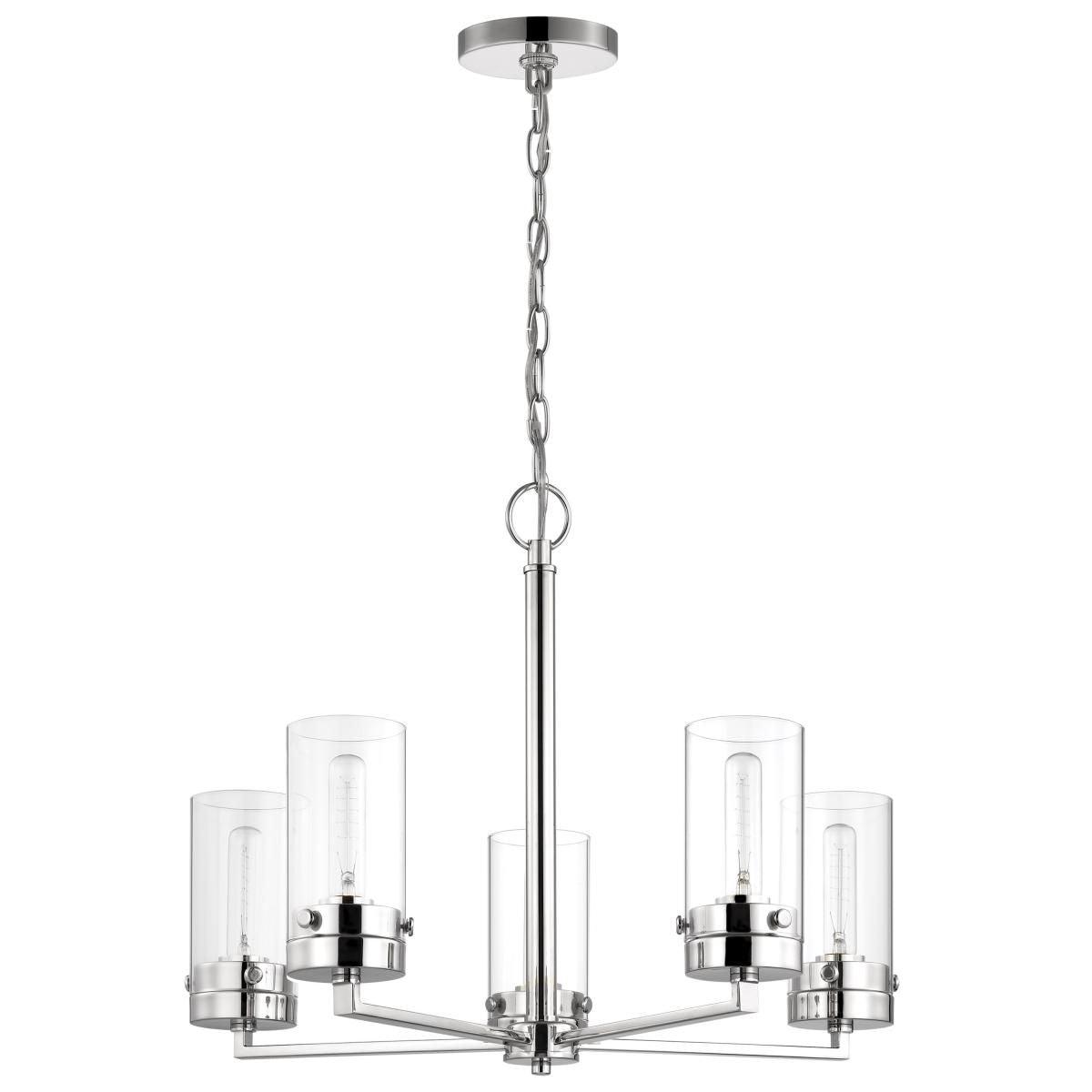 Intersection 24 in. 5 Lights Chandelier