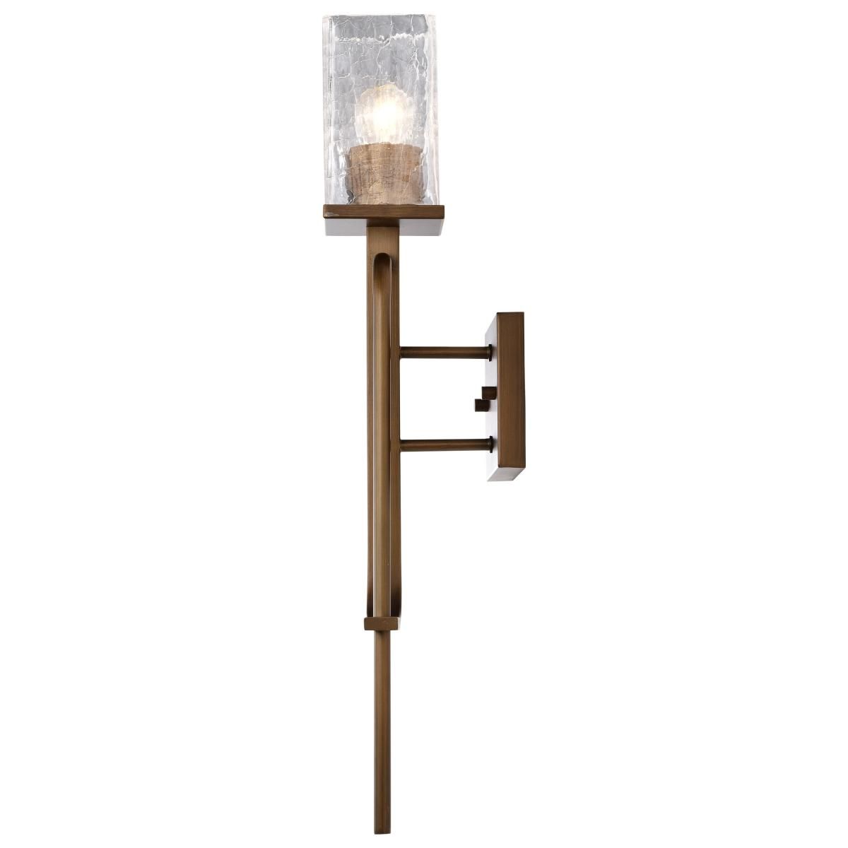 Terrace 24 in. Wall Sconce Natural Brass Finish - Bees Lighting