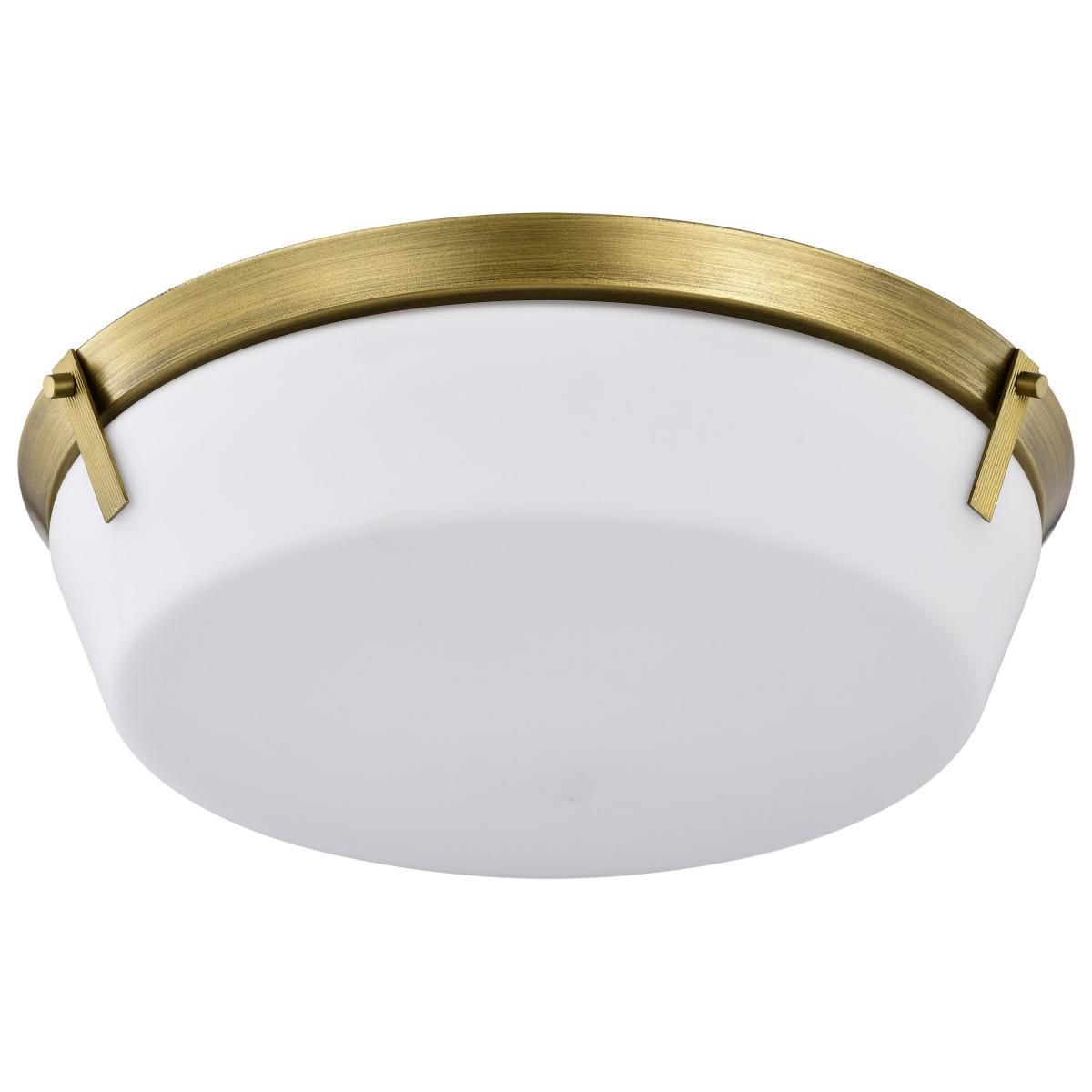 Rowen 19 in. 4 lights Flush Mount Light Natural Brass Finish - Bees Lighting
