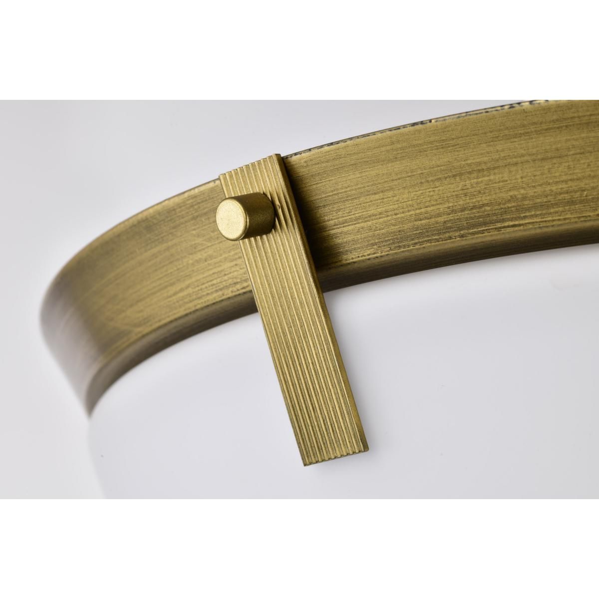 Rowen 19 in. 4 lights Flush Mount Light Natural Brass Finish - Bees Lighting