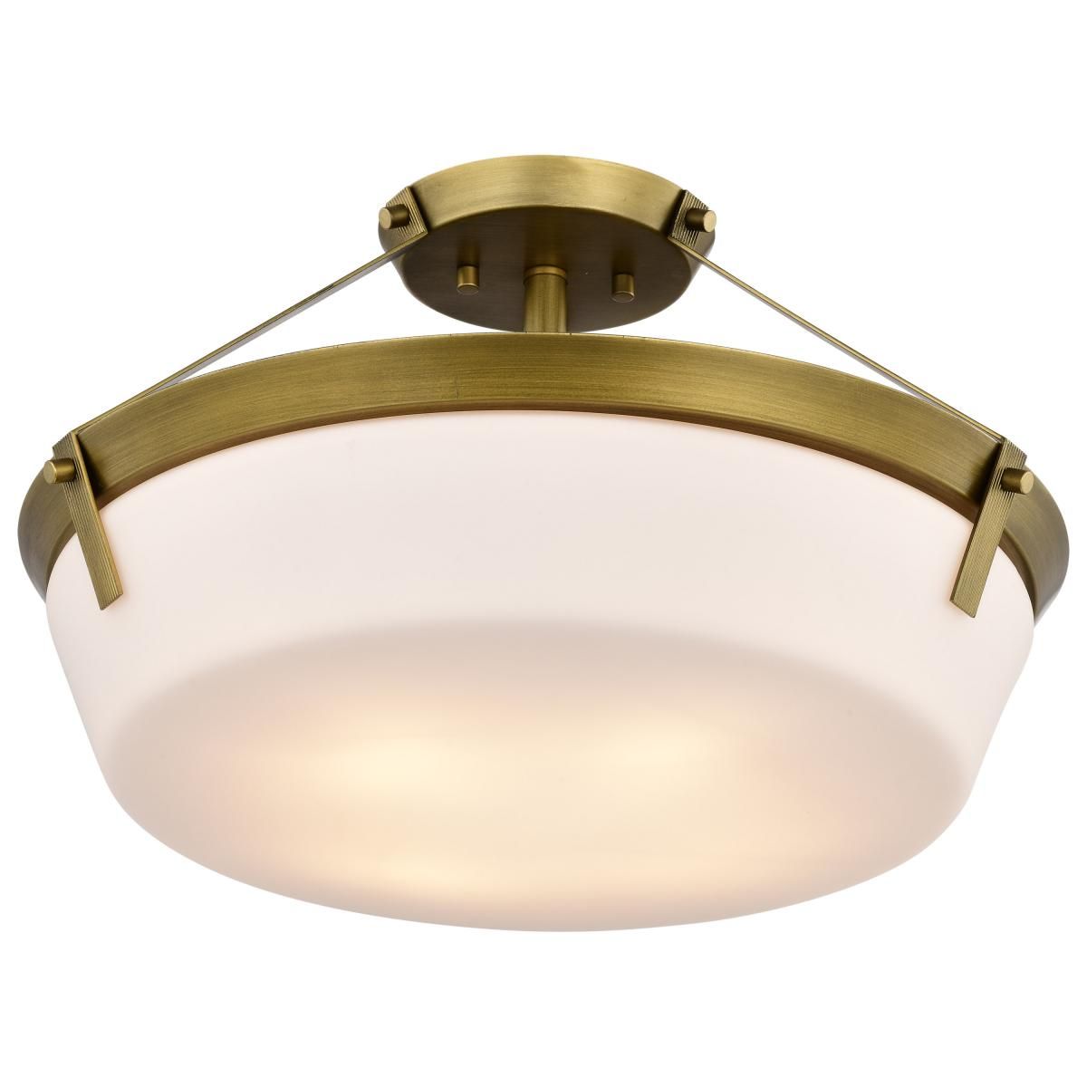 Rowen 19 in. 4 lights Semi-flush Mount Light - Bees Lighting