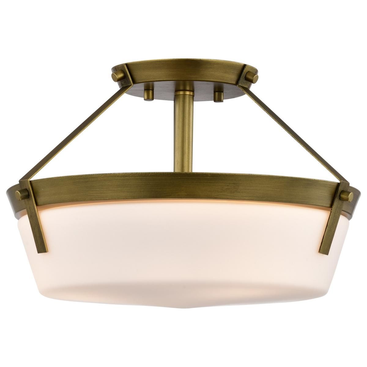 Rowen 15 in. 3 lights Semi-flush Mount Light - Bees Lighting