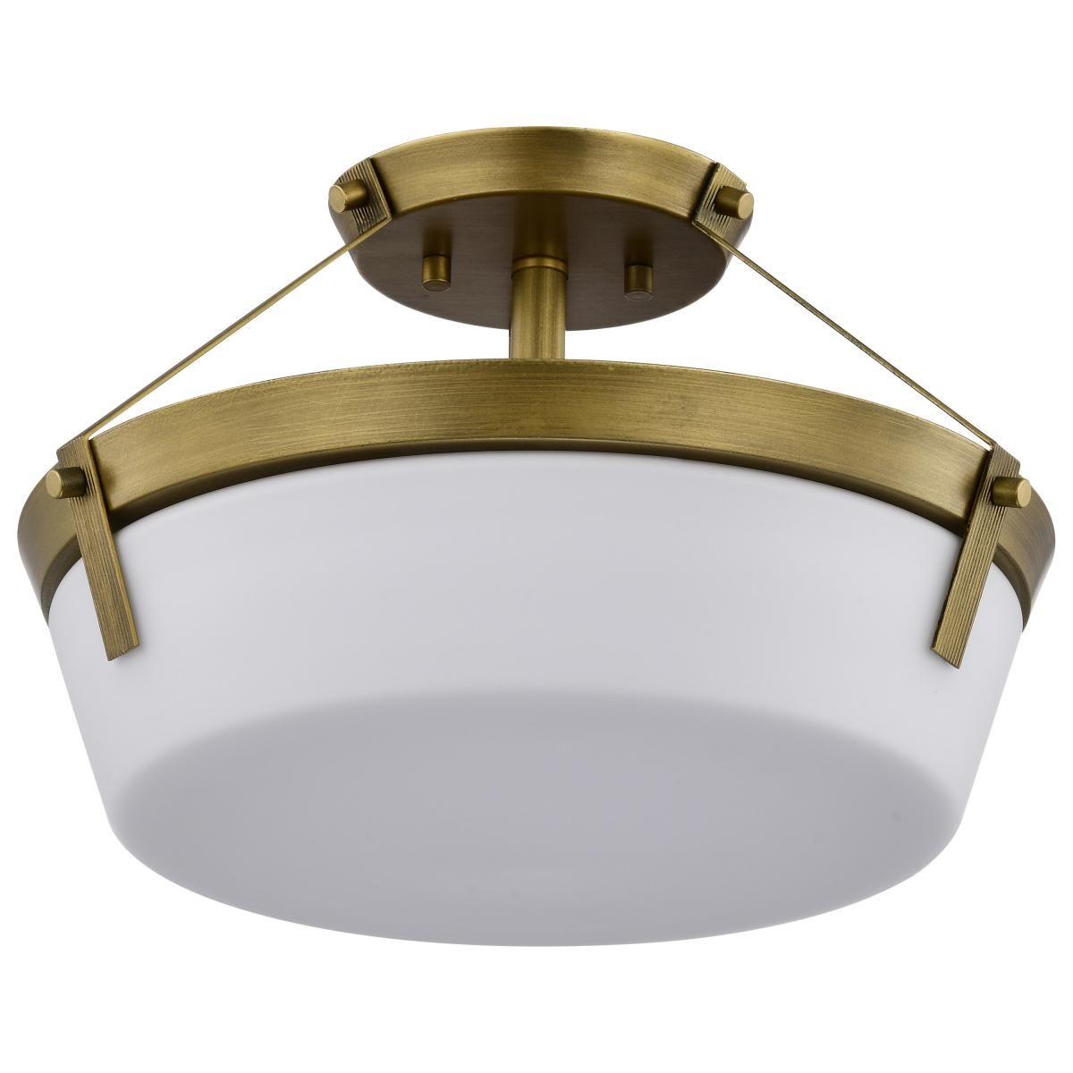 Rowen 15 in. 3 lights Semi-flush Mount Light - Bees Lighting