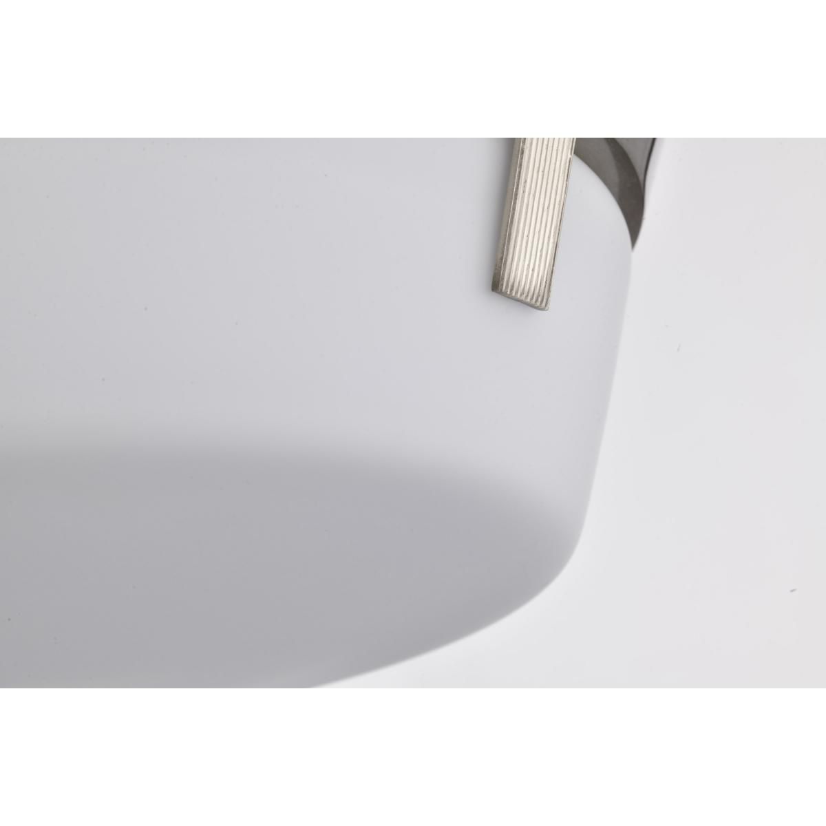 Rowen 15 in. 3 lights Flush Mount Light Brushed Nickel Finish - Bees Lighting