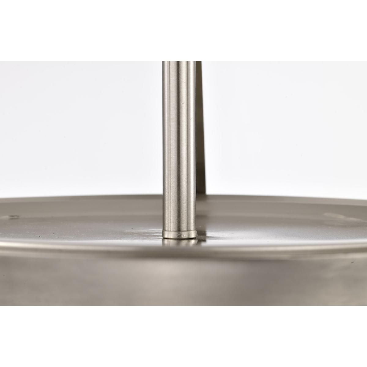 Rowen 19 in. 4 lights Semi-flush Mount Light Brushed Nickel Finish - Bees Lighting
