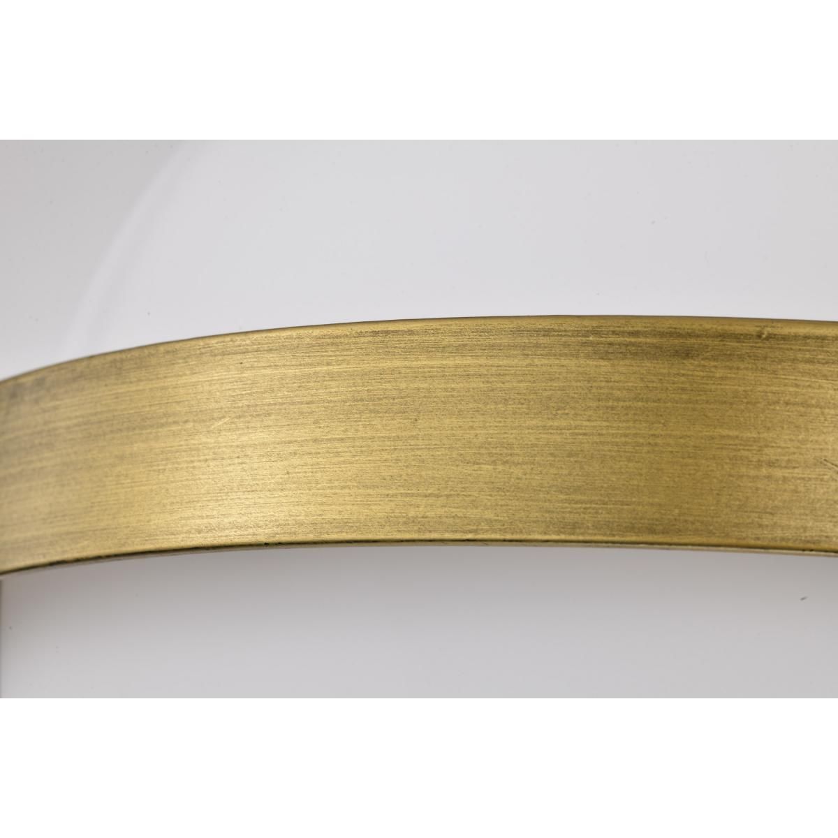 Lakeshore 10 in. Flush Mount Light Natural Brass Finish - Bees Lighting