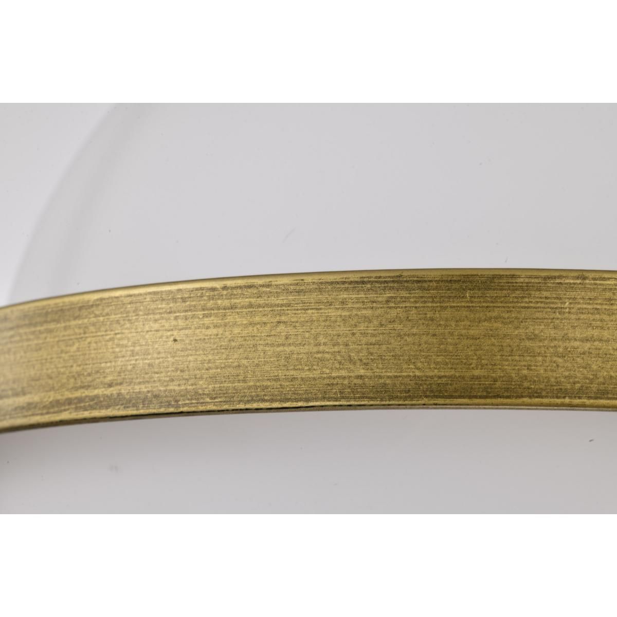 Lakeshore 13 in. Flush Mount Light Natural Brass Finish - Bees Lighting