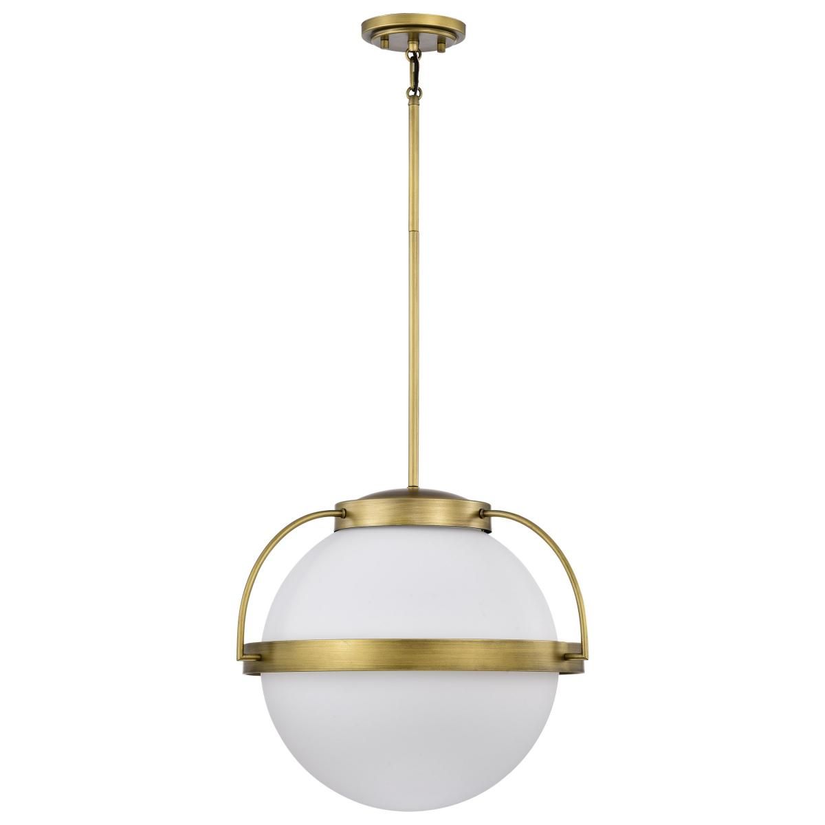 Lakeshore 18 in. Pendant Light Natural Brass Finish - Bees Lighting
