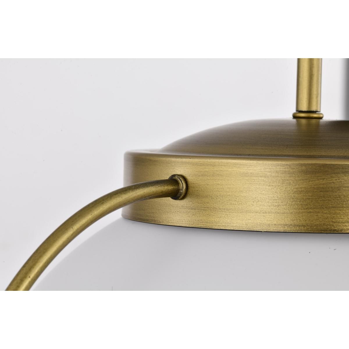 Lakeshore 18 in. Pendant Light Natural Brass Finish - Bees Lighting