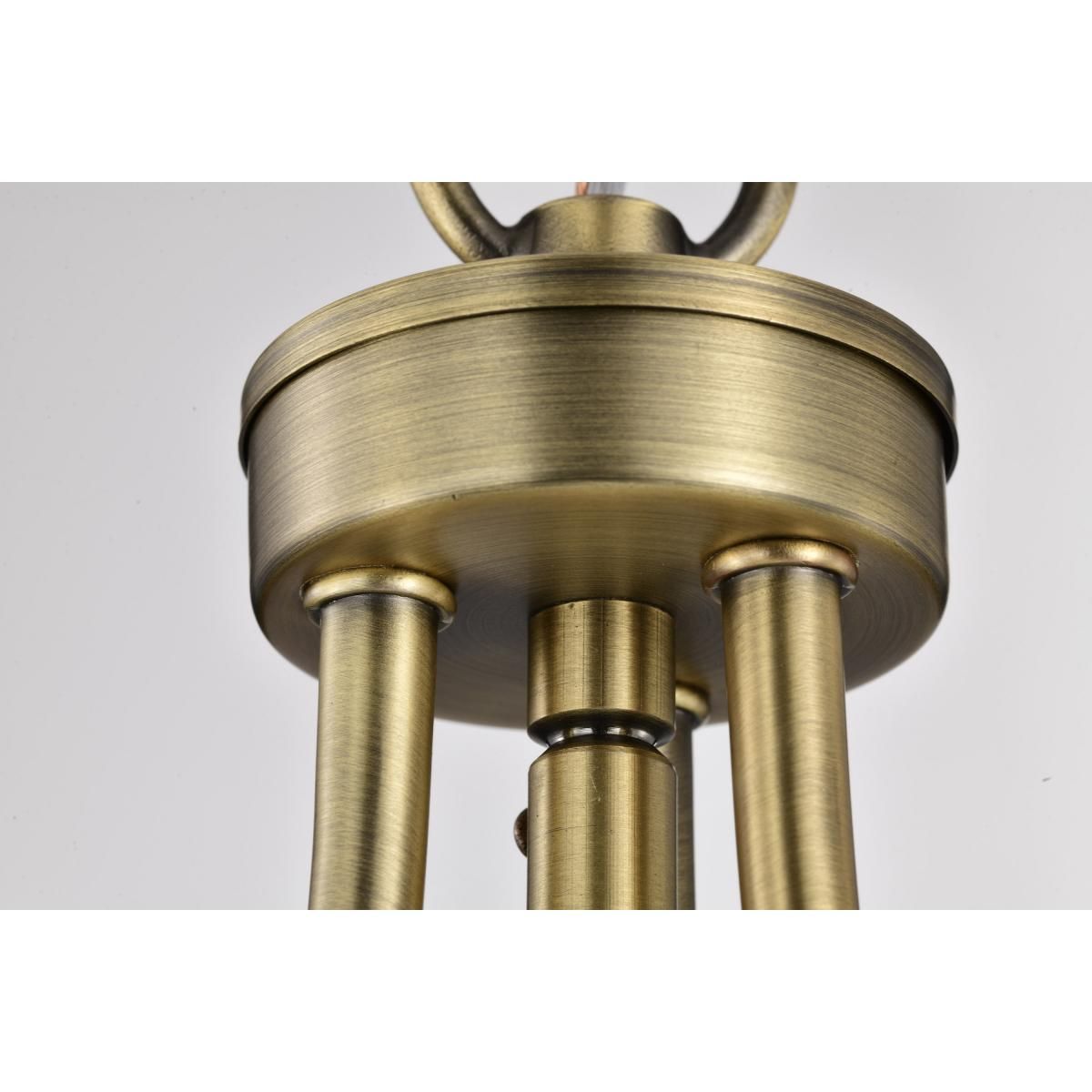 Amado 10 in. Pendant Light Vintage Brass Finish - Bees Lighting