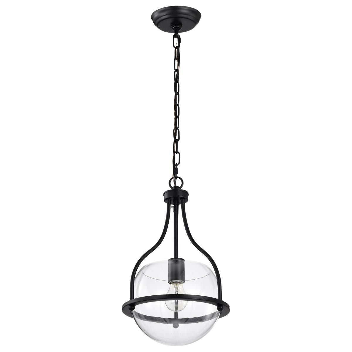 Amado 10 in. Pendant Light Matte Black Finish - Bees Lighting