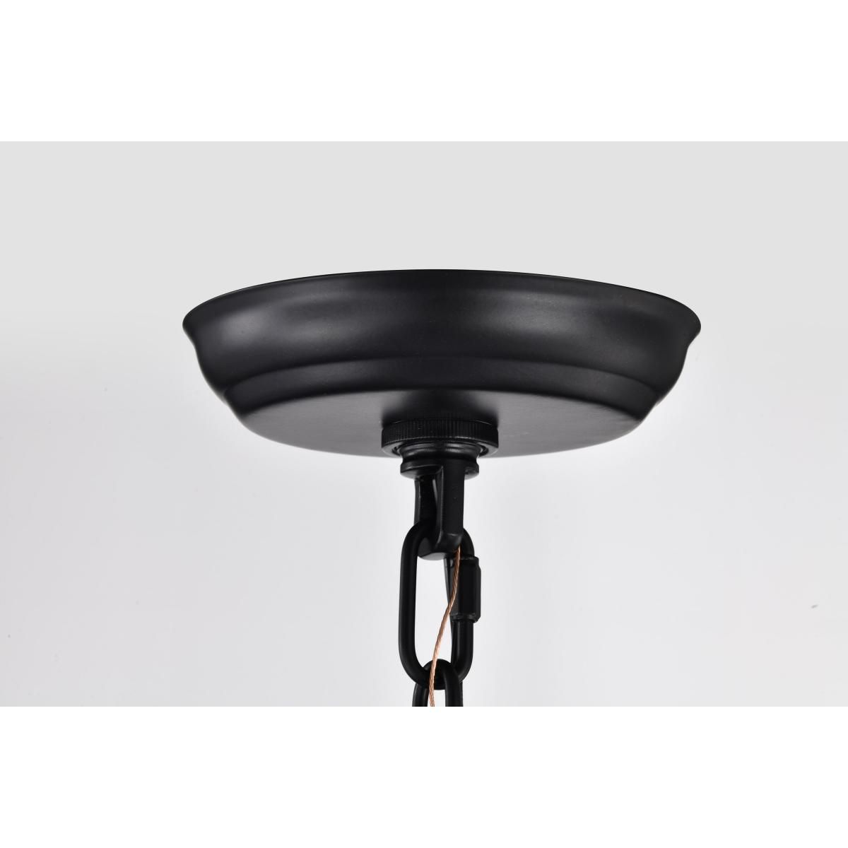 Amado 10 in. Pendant Light Matte Black Finish - Bees Lighting