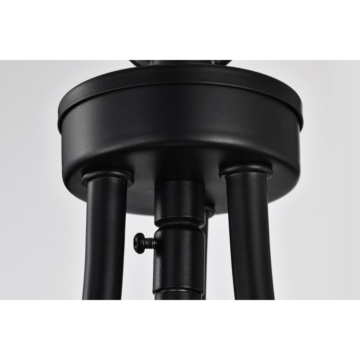 Amado 10 in. Pendant Light Matte Black Finish - Bees Lighting