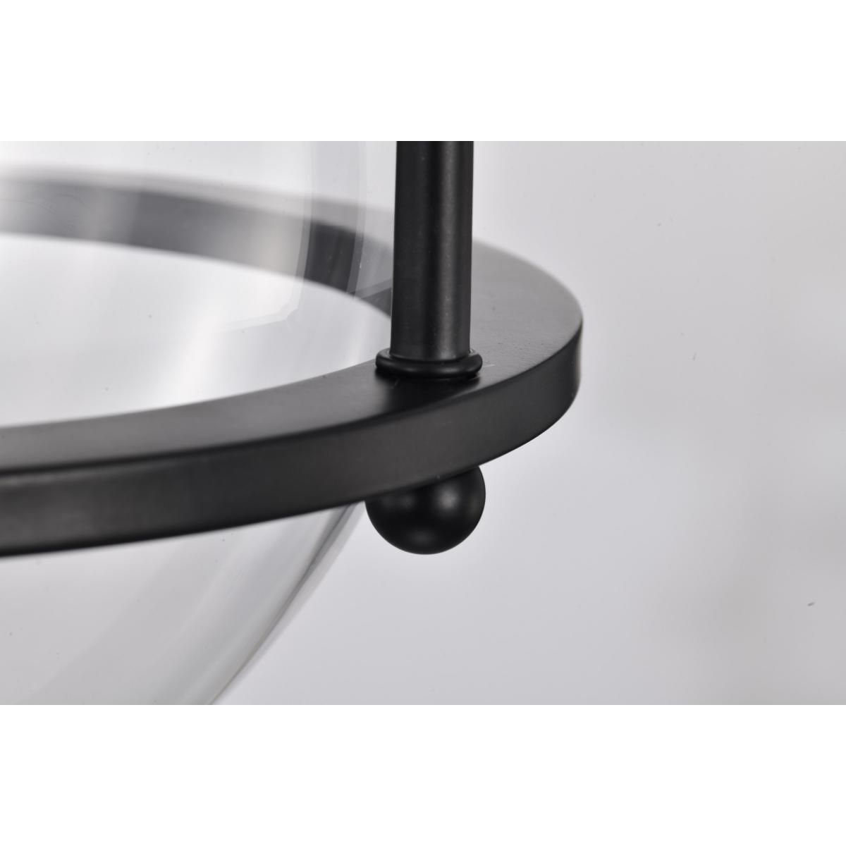 Amado 10 in. Pendant Light Matte Black Finish - Bees Lighting