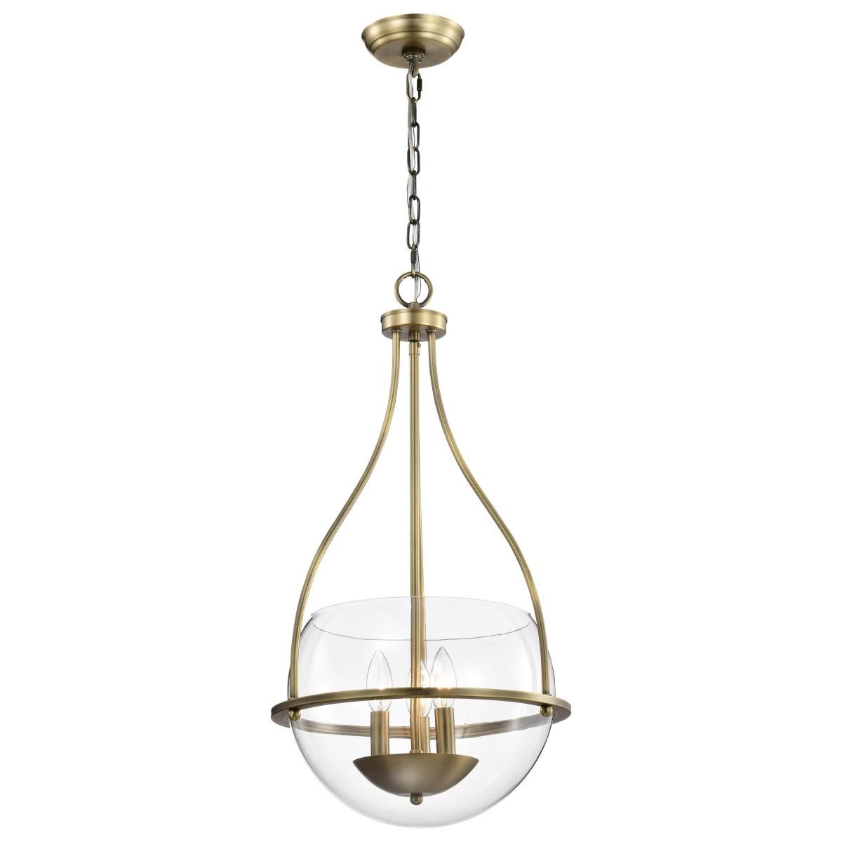 Amado Pendant Light, Clear Glass - Bees Lighting