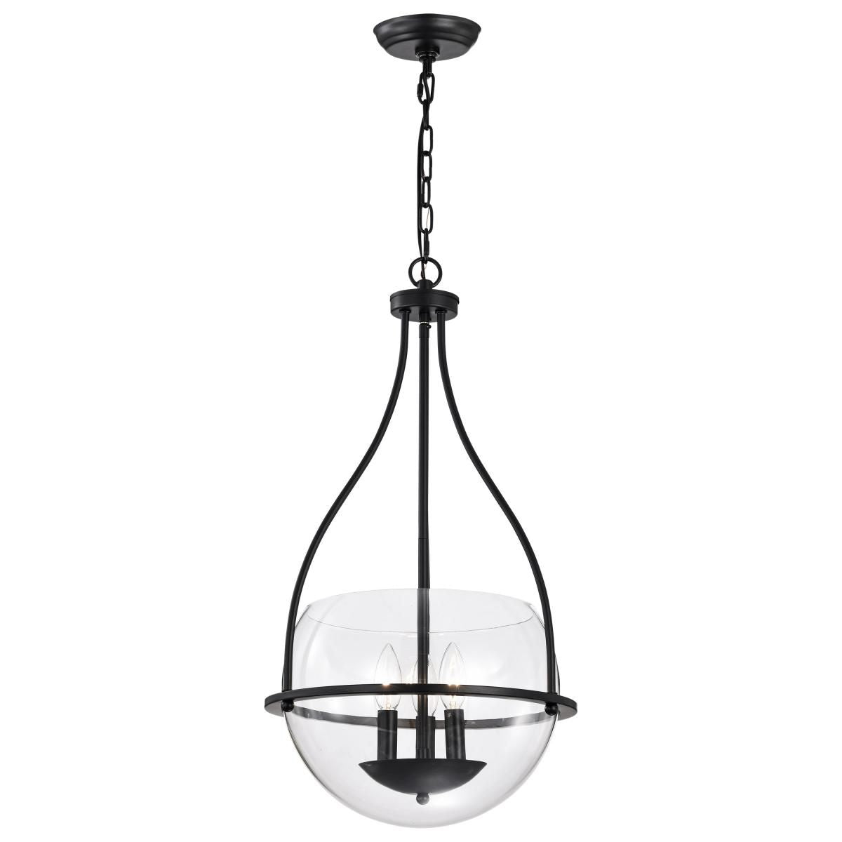 Amado Pendant Light, Clear Glass - Bees Lighting