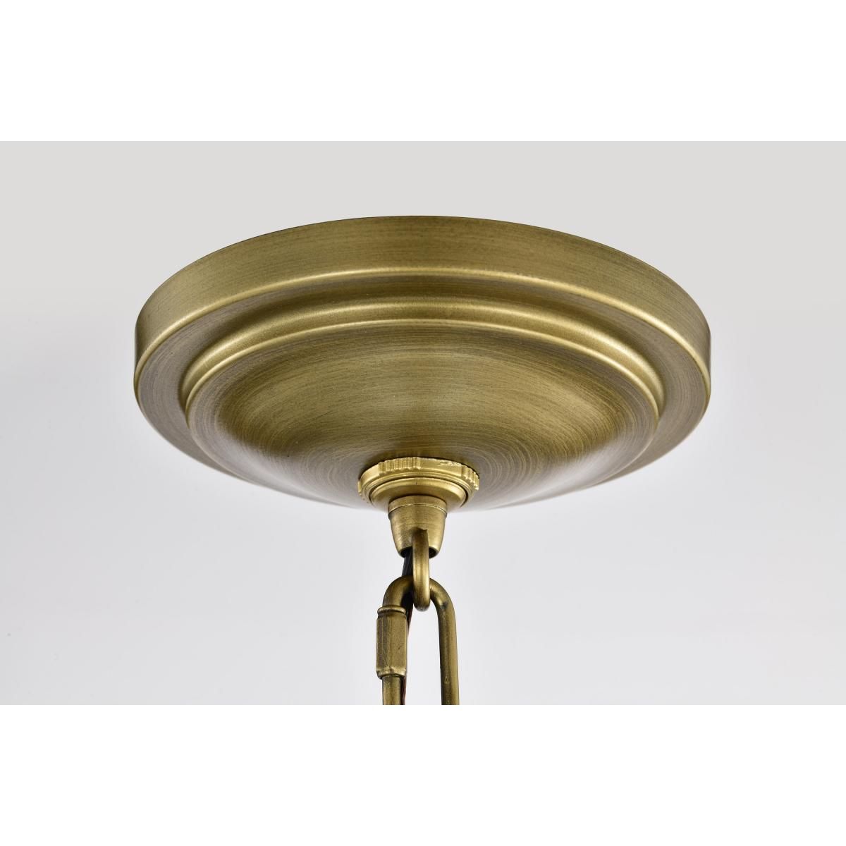 Valdora 14 in. Pendant Light Natural Brass Finish - Bees Lighting