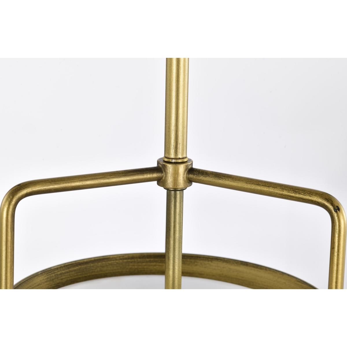 Valdora 14 in. Pendant Light Natural Brass Finish - Bees Lighting