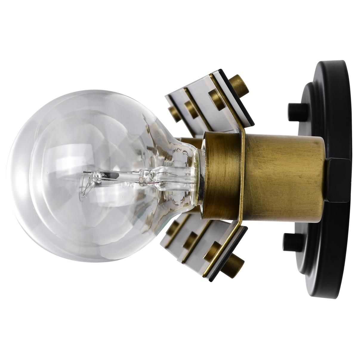 Marsden 22 in. 3 lights Bathroom Vanity Light Matte Black and Natural Brass Finish - Bees Lighting