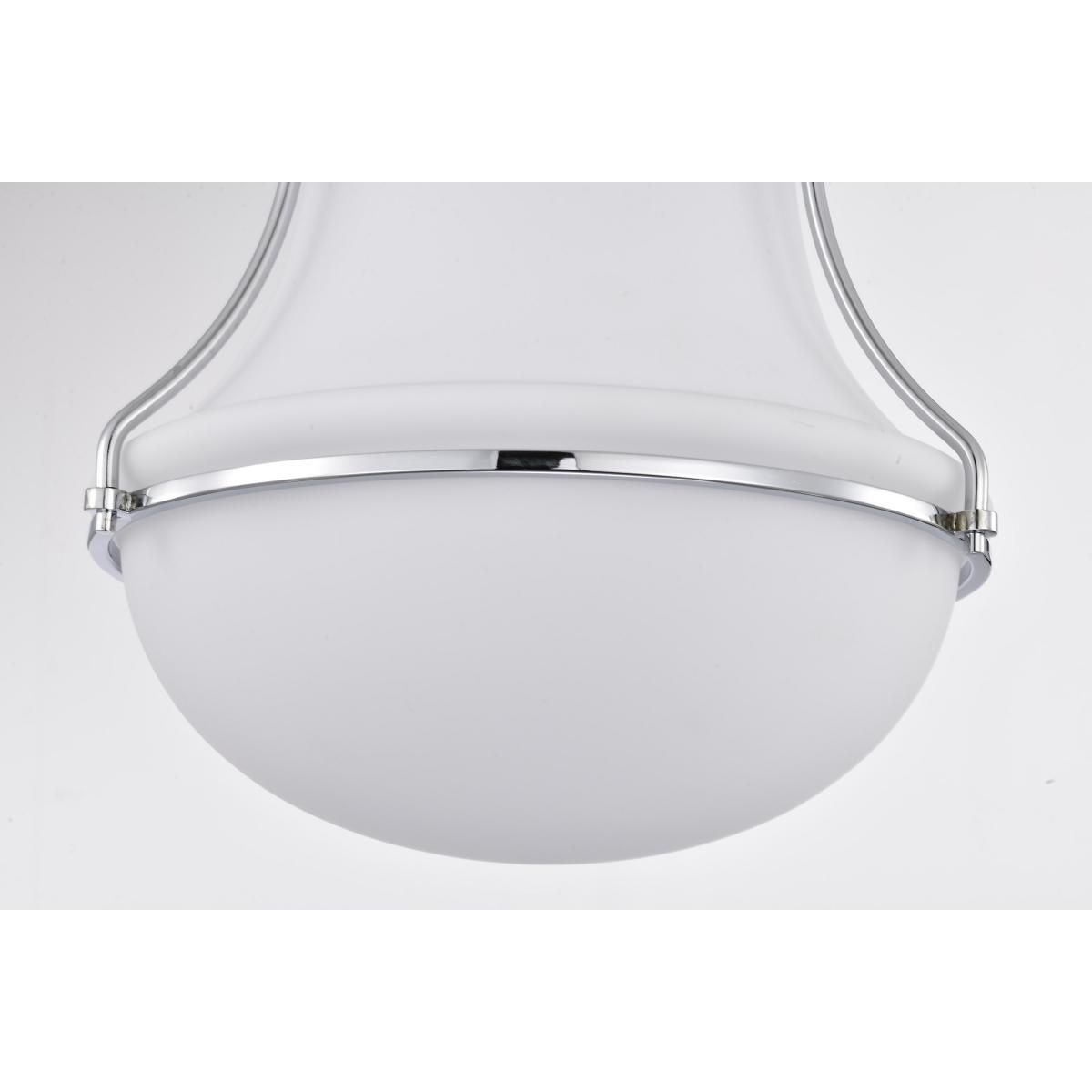Valdora 14 in. Flush Mount Light Polished Nickel Finish - Bees Lighting