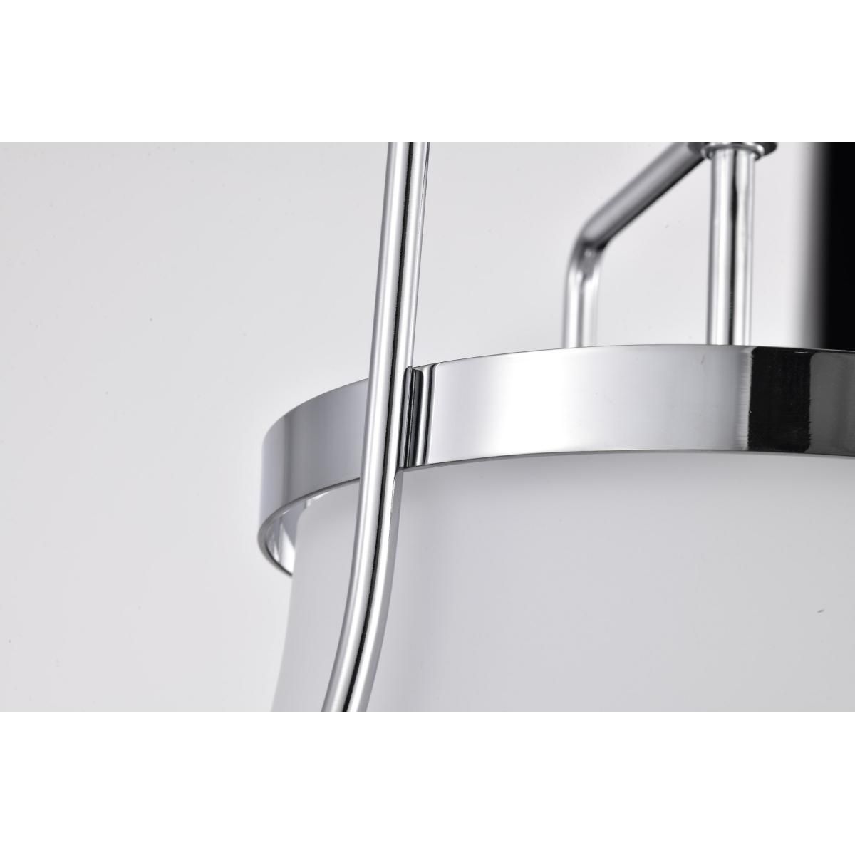 Valdora 14 in. Pendant Light Polished Nickel Finish - Bees Lighting