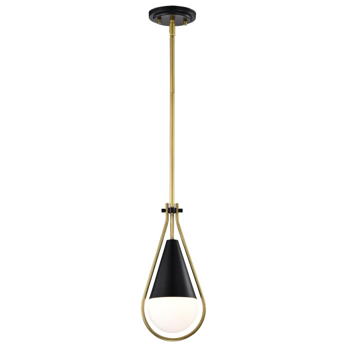 Admiral 10 in. Pendant Light Matte Black