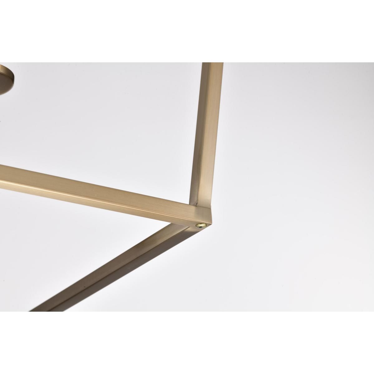 Emma 17 in. 4 lights Pendant Light Brass Finish - Bees Lighting